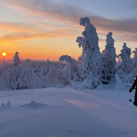 Chalet Saaren Keidas, Maaseudulla - Rukalle Alle 30min - An Island Oasis In The Countryside