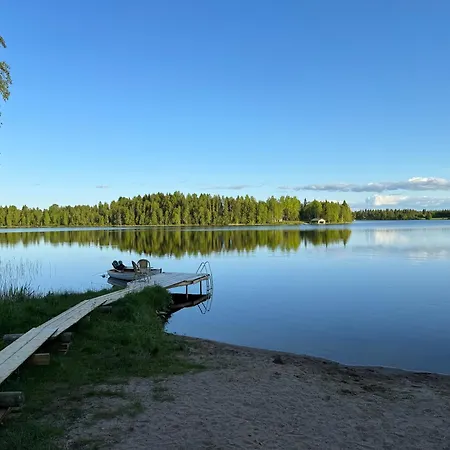 Шале Saaren Keidas, Maaseudulla - Rukalle Alle 30min - An Island Oasis In The Countryside Куусамо