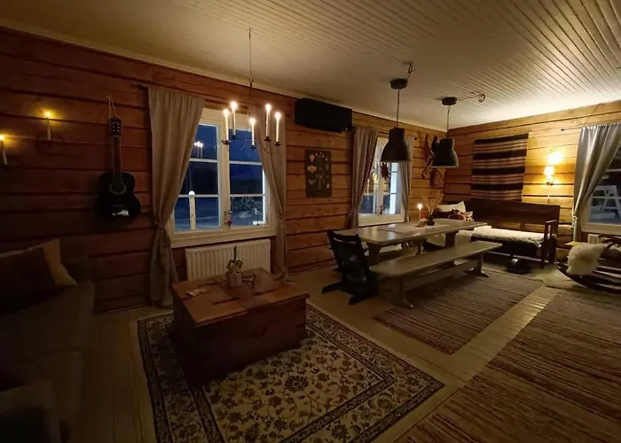 Шале Saaren Keidas, Maaseudulla - Rukalle Alle 30min - An Island Oasis In The Countryside