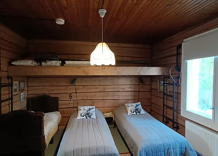 Шале Saaren Keidas, Maaseudulla - Rukalle Alle 30min - An Island Oasis In The Countryside *