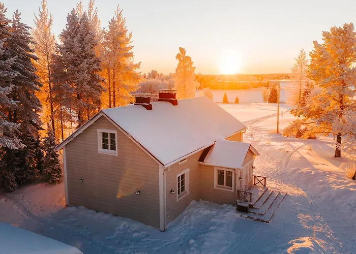Saaren Keidas, Maaseudulla - Rukalle Alle 30min - An Island Oasis In The Countryside Куусамо